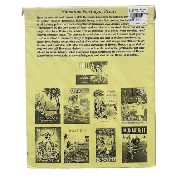 VINTAGE 1984 Hawaiian Prints Nostalgia Photos from Liberty House Set of … - Picture 7 of 7